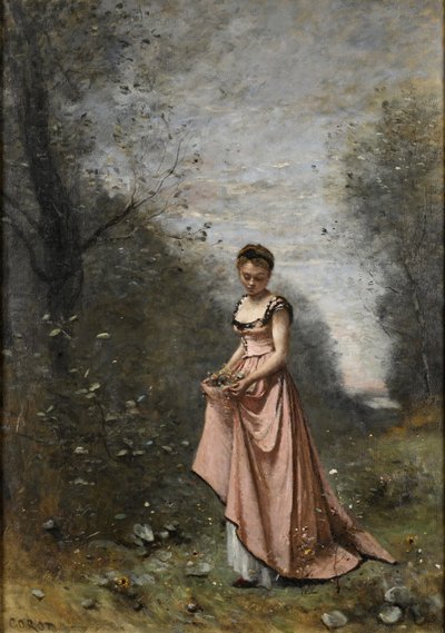Springtime of Life by Jean Baptiste Camille Corot